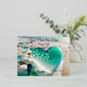 爪、 ネイルのサイズ変更グラフ 箔シーズンポストカード (立ち正面)