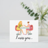 爪、 ネイルの技術/エステティシャンの再予約プロモーション ポストカード (スタンド正面)