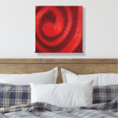 爪、 ネイルの渦巻き キャンバスプリント (インサイチュ (寝室))