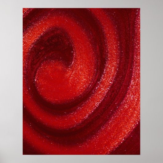 爪、 ネイルの渦巻き ポスター (正面)