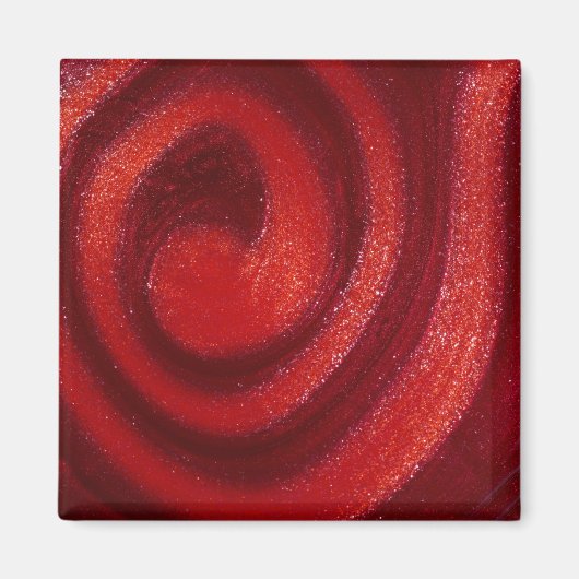 爪、 ネイルの渦巻き マグネット (正面)