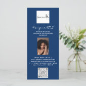 爪、 ネイルまばたきフォートロゴQRワックス化粧価格海軍 メニュー (スタンド正面)