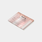 爪、 ネイルアポイントメントPost-it®に関する注意 ポストイット (アングル)