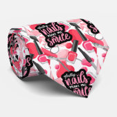 爪、 ネイルアートスタイル ネクタイ (ロール)