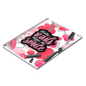 爪、 ネイルアートスタイル ノートブック (左側)