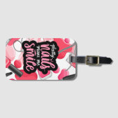 爪、 ネイルアートスタイル ラゲッジタグ (正面横)