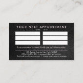 爪、 ネイルカラースプラッシュ 名刺 (裏面)