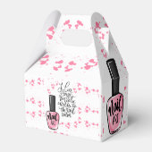 爪、 ネイルサロンスタイル フェイバーボックス (裏面サイド)