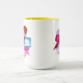 爪、 ネイルサロン引用文スタイル マグカップ (中央)