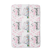 爪、 ネイルサロン飾スタイル バスマット (正面縦)