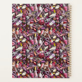 爪、 ネイルスタジオパターン プランナー手帳 (裏面)