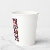 爪、 ネイルスタジオパターン 紙コップ (裏面)