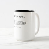 爪、 ネイルセラピスト定義爪、 ネイル技術爪、 ネイル ツートーンマグカップ (正面右)