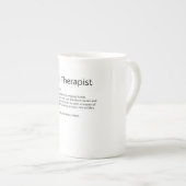 爪、 ネイルセラピスト定義爪、 ネイル技術爪、 ネイル ボーンチャイナマグカップ (正面右)