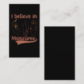 爪、 ネイルテク化粧品ネイリストマニクリスト 名刺 (正面/裏面)