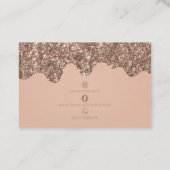 爪、 ネイルテックの名刺 名刺 (裏面)