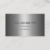 爪、 ネイルテックの名刺 名刺 (裏面)