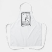 爪、 ネイルテックタロットカード名刺 エプロン (正面)