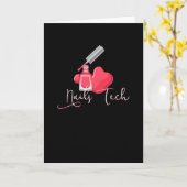 爪、 ネイルテックフィンガーネイルマニキュア カード (黄色い花)