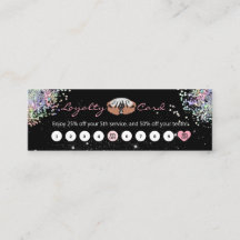 爪、 ネイルデザインサービス顧客割引ロイヤリティカード