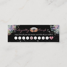 爪、 ネイルデザインサービス顧客割引ロイヤリティカード ロイヤリティカード