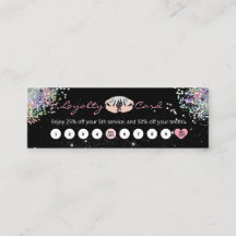 爪、 ネイルデザインサービス顧客割引ロイヤリティカード