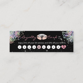 爪、 ネイルデザインサービス顧客割引ロイヤリティカード ロイヤリティカード