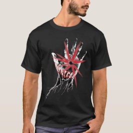 爪、 ネイルピアス手 Tシャツ