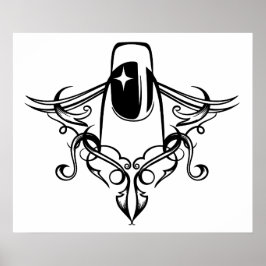 爪、 ネイルポーランドアートズクラッシー ポスター