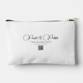 爪、 ネイルポーランドカラーセットネイルサロン アクセサリーポーチ (裏面)