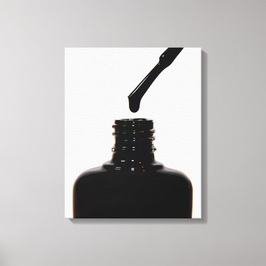 爪、 ネイルポーランドキャンバスプリント キャンバスプリント (正面)