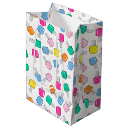 爪、 ネイルポーランドスパパーティーマニキュア美しい誕生日 ミディアムペーパーバッグ