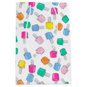 爪、 ネイルポーランドスパパーティーマニキュア美しい誕生日 ミディアムペーパーバッグ (正面)