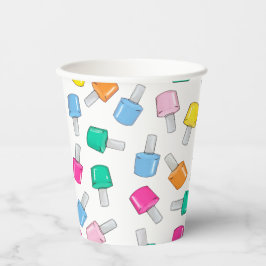 爪、 ネイルポーランドスパパーティーマニキュア美しい誕生日 紙コップ