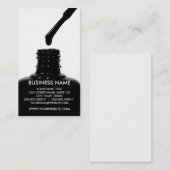 爪、 ネイルポーランドトランスペアレントBG名刺 名刺 (正面/裏面)