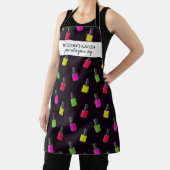 爪、 ネイルポーランドパターカスタムンサロンスパ名 エプロン (インサイチュ)