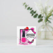 爪、 ネイルポーランドボトル |  ネイリスト スクエア名刺 (スタンド正面)