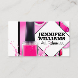 爪、 ネイルポーランドボトル | Manicurist 名刺