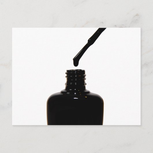 爪、 ネイルポーランドポストカード ポストカード (正面)