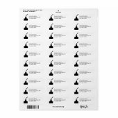 爪、 ネイルポーランドラベル ラベル (フルシート)