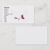 爪、 ネイルポーランド名刺 名刺 (正面/裏面)