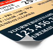 爪、 ネイルポーランド語、ネイリスト、ネイルサロン広告 ポスター (角)