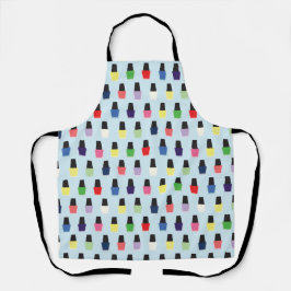 爪、 ネイルポーランド エプロン