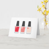 爪、 ネイルポーランド カード (黄色い花)