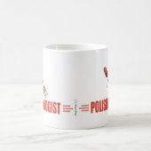 爪、 ネイルポーランド コーヒーマグカップ (中央)