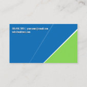 爪、 ネイルポーランド |サロン 名刺 (裏面)