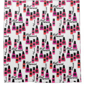 爪、 ネイルポーランド シャワーカーテン (正面)