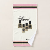 爪、 ネイルポーランド バスタオルセット (ハンドタオル)