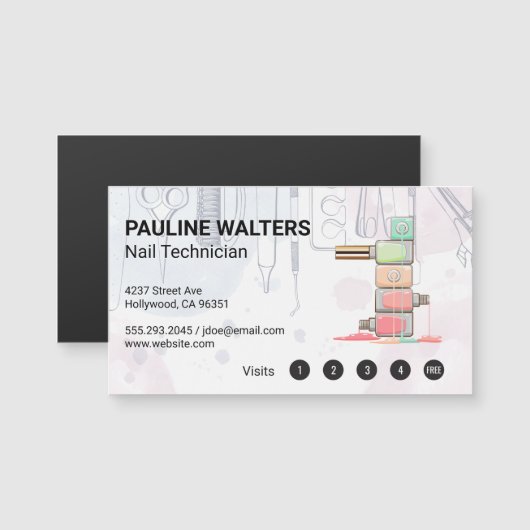 爪、 ネイルポーランド | マニキュアツール (正面/裏面)