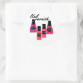 爪、 ネイルポーランド ラウンドシール (バッグ)